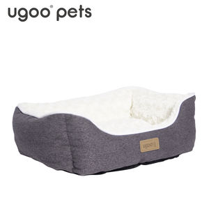 Erhöhtes mittleres Hunde bett warmer Plüsch Großhandels couch Preis rutsch festes Boden design Weiche süße Luxus-Haustier betten-Khahi Hunde bett - Product Image 2
