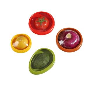 Contenedor de Silicona para Frutas y Verduras, Juego de Recipientes para Almacenamiento de Alimentos, Portátil, Apilable, Hermético - Product Image 2