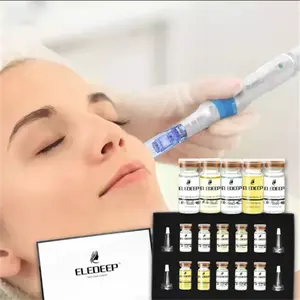 2023z Meso Wit Serum Mesotherapie Microneedling Collageen Ha Serum Booster Starter Kit Anti Veroudering Serum Voor Huidverjonging