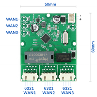 Module Hub Commutateur Ethernet Mini 3 Ports OEM ODM XH2.54mm 4 Broches PCBA pour Transfert de Données Rapide