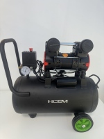 Mini compresseur d'air portable 220V AC sans huile avec moteur silencieux utilisé pour gonfler les pneus de voiture