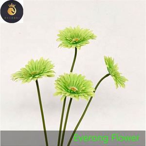 Gerbera margarida de alta qualidade, flores de crisântemo de seda artificial de alta qualidade, adereços para decoração de casa rústica, adereços para fotografia - Product Image 6