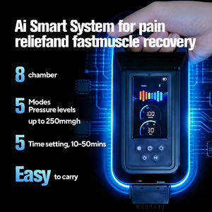 Stivali di Recupero a Compressione d'Aria 5000mAh per Massaggiatore Gambe e Braccia con Pressoterapia Caldo/Freddo, Telecomando Wireless, 6 Modalità - Product Image 5