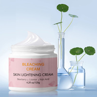 Vente en gros de crème corporelle blanchissante à la vitamine E crème corporelle blanchissante et éclaircissante avec logo personnalisé