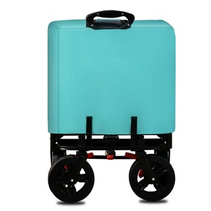 Chariots de camping pliables en plein air de haute qualité belle voiture de plage pliante de <span class=keywords><strong>jardin</strong></span> pour enfants avec toit - Product Image 2