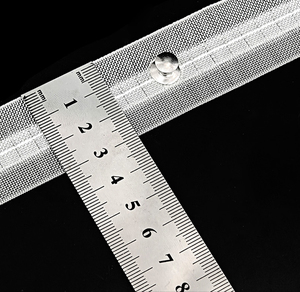Nastro moderno con nastro adesivo ondulato per <span class=keywords><strong>tenda</strong></span> lungo in tessuto curvo nastro di Nylon per tende <span class=keywords><strong>da</strong></span> ufficio - Product Image 2