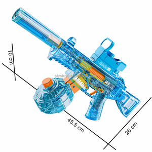 ปืนฉีดน้ำไฟฟ้ารุ่นใหม่ <span class=keywords><strong>UMP45</strong></span> พร้อมไฟและเสียง  แบบอัตโนมัติเต็มรูปแบบ สำหรับเด็กผู้ชาย - Product Image 3
