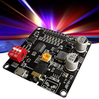 Module de lecture vocale DY-HV8F 12V/24V contrôle de Port série de déclenchement 10W/20W avec lecteur MP3 de stockage Flash de 8 Mo