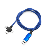 Accessoires pour téléphones mobiles, câble de charge de données 5 en 1, câble de charge 5 en 1 très vendu pour tous les téléphones mobiles