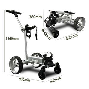 2026 Icango Caddy G1 All-Terrain Electric <strong>Golf</strong> Cart Long-Lasting 36 Holes Lithium <strong>Battery</strong> <strong>for</strong> 70M Remote <strong>Golf</strong> <strong>Trolley</strong> - Product Image 5
