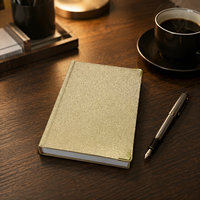 Carnet de notes en cuir personnalisé de haute qualité avec logo brodé pour cadeaux d'entreprise