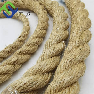 10mm-36mm alami 3 untai Z Twisted <span class=keywords><strong>Sisal</strong></span> tali untuk dekorasi/tali laut - Product Image 5