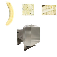 Automatische Groentesnijder Fruit Elektrische Tomaat Weegbree Verticale Snijmachine Bananensnijmachine