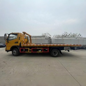 Camion de dépannage léger à plateau plat de 8 tonnes, 4x2, mini véhicule de récupération pour le sauvetage en cas d'accident automobile et l'assistance routière - Product Image 5