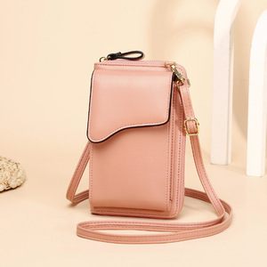 Sh2091 Ladies Custom Designer Zipper Mini Crossbody Shoulder <strong>Bags</strong> Luxury Leather Waterproof Women <strong>Mobile</strong> Phone PU Small <strong>Bag</strong> - Product Image 4