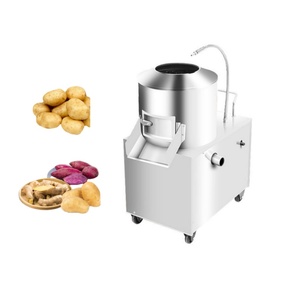 Petit éplucheur automatique en acier inoxydable pour pommes de terre, patates douces et gingembre, pour usage domestique et commercial - Product Image 1
