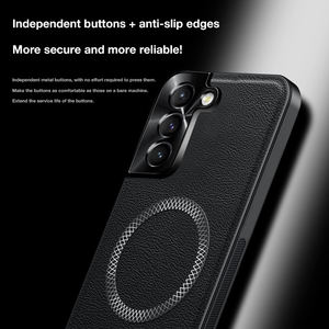 เคสโทรศัพท์แม่เหล็กหนัง PU สุดหรูสำหรับ <span class=keywords><strong>Samsung</strong></span> S25 S24 S23 A16เป็นพิเศษ A55 A35มือถือ A15อุปกรณ์เสริมที่มีดีไซน์ใหม่ - Product Image 4