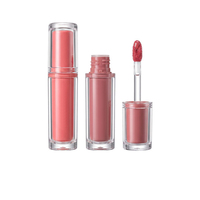 Gloss à lèvres repulpant effet miroir, rose nude hydratant, fini brillant pour l'été, personnalisation de la marque disponible