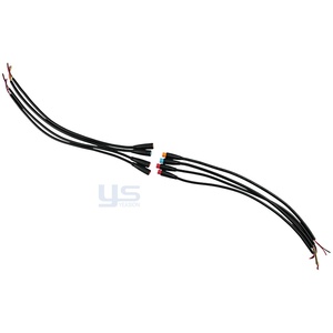Connecteur universel M8 étanche IP68, câble PVC blindé à 8 broches codé, faisceau de câblage pour capteur de verrouillage intelligent de vélo électrique et moto - Product Image 3
