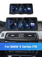 MEKEDE Stock UE Livraison Gratuite Autoradio Stéréo 12,3 Pouces Android WIFI BT OEM Sans Fil CP Auto pour BMW Série 5 F10