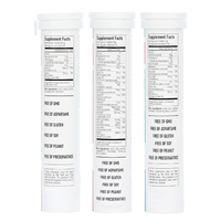Comprimés effervescents de vitamine C en marque privée OEM/ODM pour adultes, stimulant le système immunitaire, logo personnalisé disponible