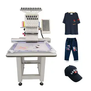 Single Head Cap mb4s whole sale onehead fabric clip embroidery machine parts only made caps with trade assurance payment