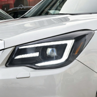 Ensemble de phares LED pour Subaru Forester SJ 2013-2018 C-Light DRL Switchback Bi-Xenon Projecteur Plug and Play