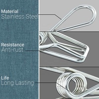 Haute qualité 316 chevilles en acier inoxydable de qualité marine prix usine pour vêtements séchage vêtements chaussures stockage des aliments avec sac