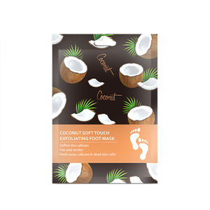 <b>Moisturizing</b> Foot Mask with Shea Butter & Coconut Oil Hydrating Foot Peel Mask for Dry Cracked Feet Dry Skin Men Women Gifts SPA - Product Image 2