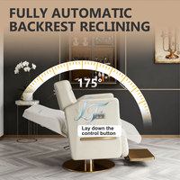 Fauteuil de Coiffure Professionnel Moderne pour Salon de Beauté et Barbier – Chaise de Barbier Relevable pour Femme – Vente en Gros