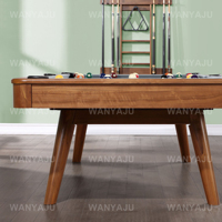 Table de billard à manger au design vintage du milieu du siècle Table de billard rustique professionnelle en ardoise finition naturelle à vendre