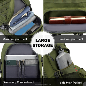 Mochila Oxford impermeable para senderismo, acampada, caminar, deporte, viaje, mochila al aire libre, bolsa G para hombre, mochila impermeable de nailon para exteriores - Product Image 4