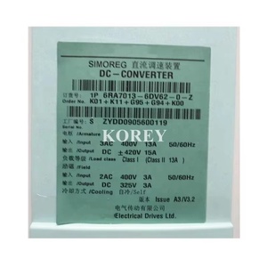 ตัวแปลงไฟ DC รุ่น 6RA2881-6DS21-0 สภาพดี - Product Image 4