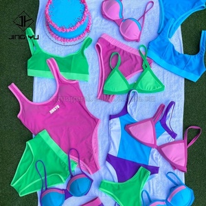 Maillot de bain bikini personnalisé en polybutylène téréphtalate (PBT), tissu de maillot de bain écologique, maillot de bain une pièce sexy - Product Image 6