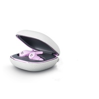 L'étui pour casque en cuir véritable accepte l'étui pour écouteurs en cuir de vachette à motif de litchi luxueux OEM pour Beats Fit Pro