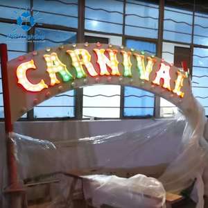 <span class=keywords><strong>ป้าย</strong></span>โค้งประดับไฟสำหรับงานรื่นเริงเกรดเชิงพาณิชย์ของ Anpu สำหรับตกแต่งสวนสนุก - Product Image 5
