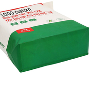 Sac en papier kraft multicouche de qualité supérieure avec valve, impression de logo personnalisée, résistant à l'humidité, pour poudre de mastic mural et matériaux de construction
