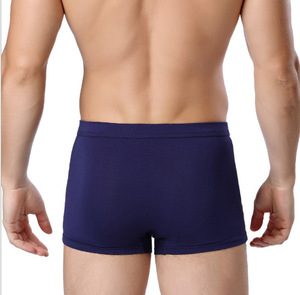 男性用ミッドライズ氷シルクメッシュ生地ボクサー & ブリーフ下着男性用夏売れ筋ロゴ付きウエスト卸売 - Product Image 4