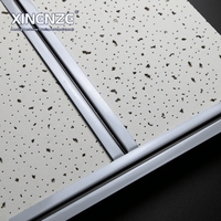 Plafond suspendu 60x60 en grille T, moderne, en fibres minérales, insonorisant, ignifuge, anti-humidité, non perforé, carré, pour bureaux et bâtiments