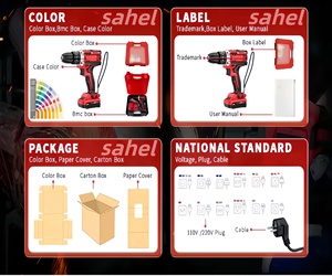 Taladro Percutor Inalámbrico de <span class=keywords><strong>18V</strong></span> sin Escobillas, 4 Modos, SDS Plus, Herramientas Eléctricas, Herramientas de Construcción Compatibles - Product Image 6