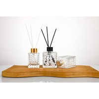 Bouteilles diffuseurs de parfum en verre réutilisables de haute qualité, tailles 50 ml, 100 ml, 200 ml