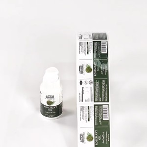 Factory Custom <b>Waterproof</b> Oilproof Vinyl Self-Adhesive Cosmetic Bottle <b>Labels</b> Stickers - Product Image 4