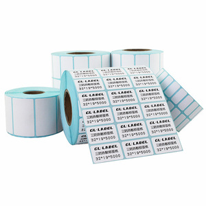 Étiquettes thermiques autocollantes à double rangée 20mmx10mm coins arrondis pour étiquettes de vêtements et impression de codes-barres - Product Image 2