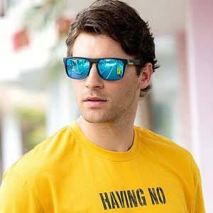 Lunettes de soleil polarisées carrées vintage de luxe pour hommes et femmes, style rétro, pour la conduite et la pêche, protection UV400 - Product Image 2