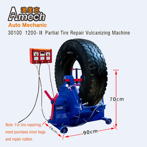 เครื่องซ่อมยางรถบรรทุก 1200-2 Vulcanizer 4.5kw จากโรงงานโดยตรง อุปกรณ์ซ่อมยางแบบวัลคาไนซ์ประสิทธิภาพสูง - Product Image 2