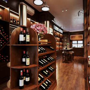 Luxury Smoke Shop & Cigar Shop Interior Design | Custom Display Cabinets and Counters - Product Image 5