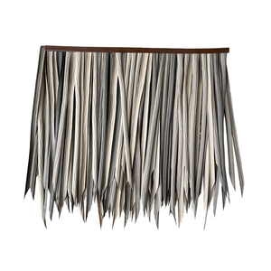 Tejas sintéticas ignífugas con techo de paja Techo impermeable de resort costero con diseño tradicional y azulejos de cresta principal - Product Image 1