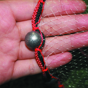 캐스트 그물 낚시 8ft 10FT 0.75lb 1.0LB 1 인치 메쉬 드로스트링 모노 필라멘트 리드 싱커 캐스트 그물 - Product Image 5