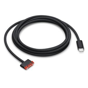 Câble magnétique USB Type-C de 2 m avec blindage tressé pour MacBook Air Pro/Air/Air, charge rapide 140 W, compatible iOS, conducteur en cuivre pur - Product Image 2