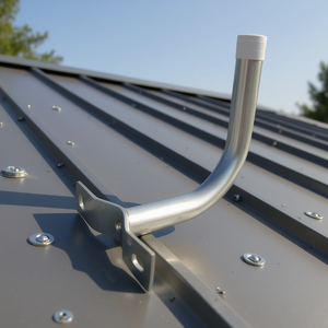 Soporte de Antena Curvo con Placa de Montaje para Instalación de Antena de TV - Product Image 3